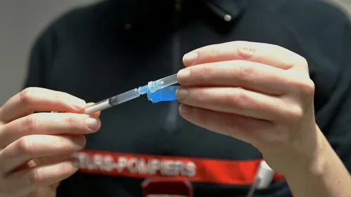 Vaccination à Reims : les pompiers en renfort